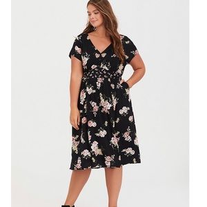 Torrid floral dress